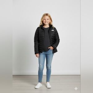 The North Face Black Kids Puffer Jacket